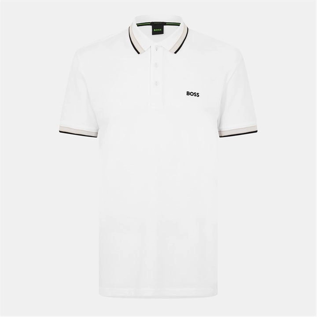 Hugo Boss Paddy Polo Shirt - White